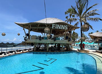 Exploring Finns Beach Club's Tropical Charm
