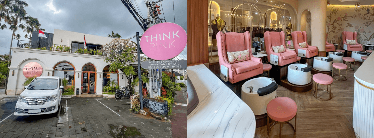 Inside Think Pink Salon’s Iconic Pink Interior